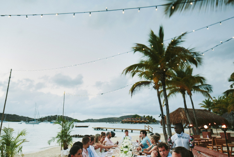 Dinner Party at Bitter End Yacht Club