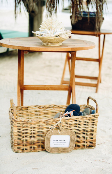Wedding Shoes Basket
